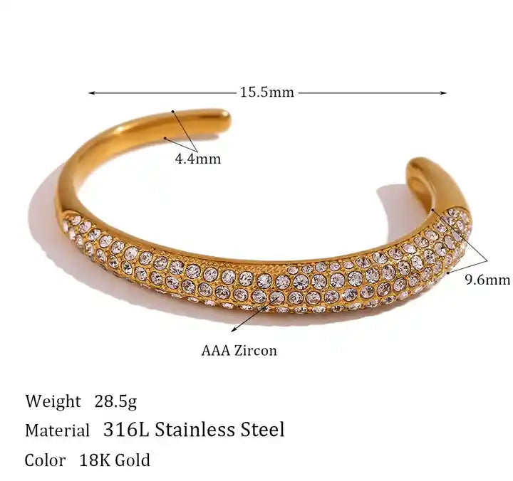 Brillante Cuff Bracelet