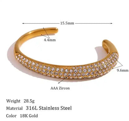 Brillante Cuff Bracelet