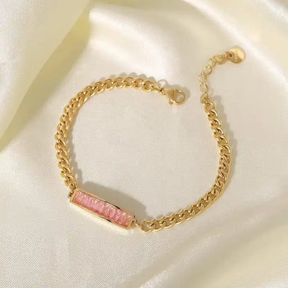 ROMANTIC Pendant Link Chain Bracelet