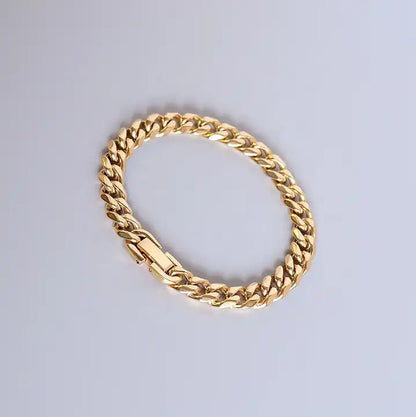 Hip Hop Cuban Chain Bracelet