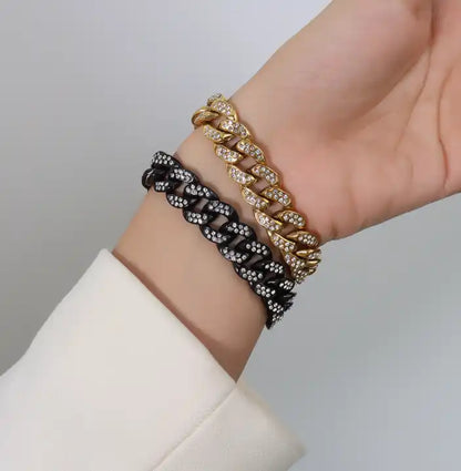 Luxury Zircon Chunky Bracelet