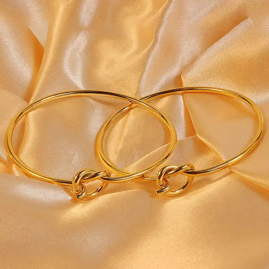 Lia Knot Open Bangles