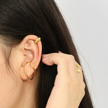 Minimalist Cuff Earrings