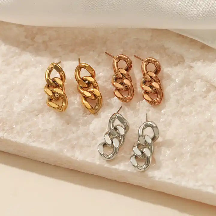 Link Chain Drop Earring