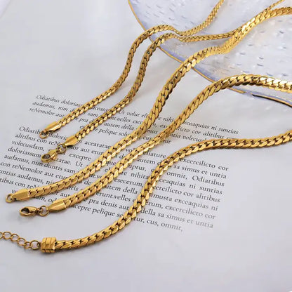 Herringbone Chain Necklace