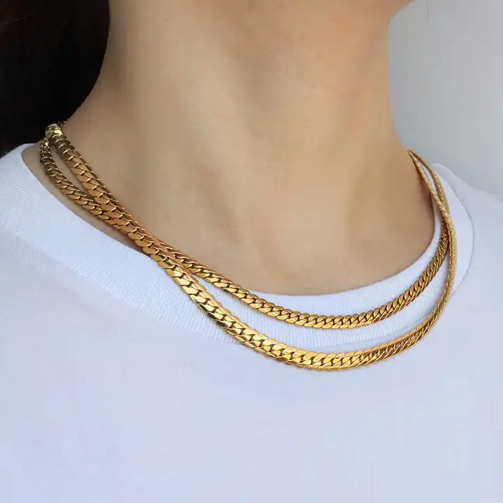 Herringbone Chain Necklace