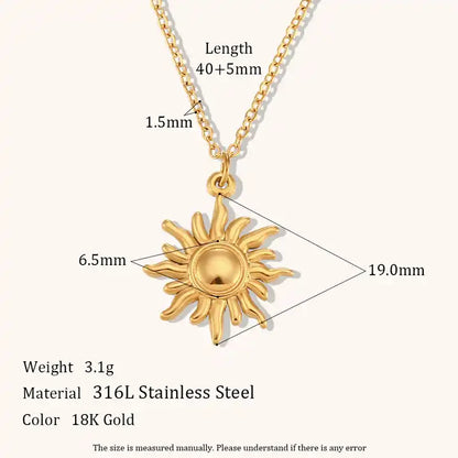 Starburst Pendant Necklace