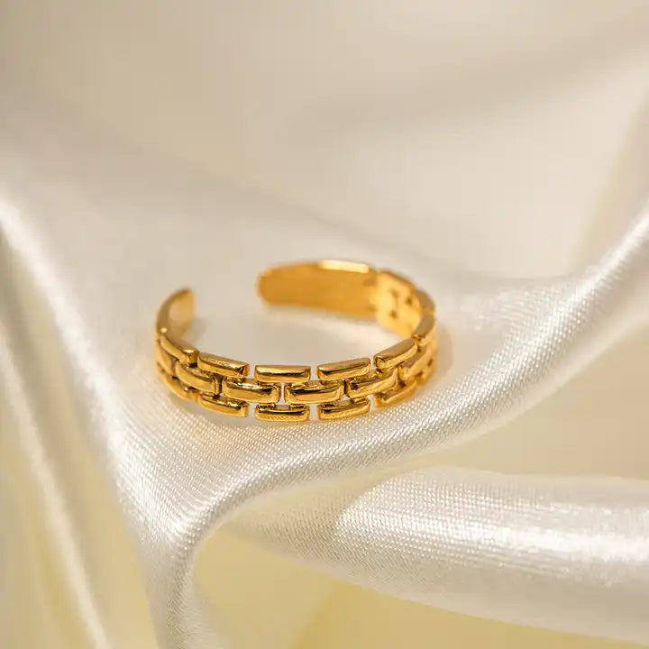 Woven Chain Ring