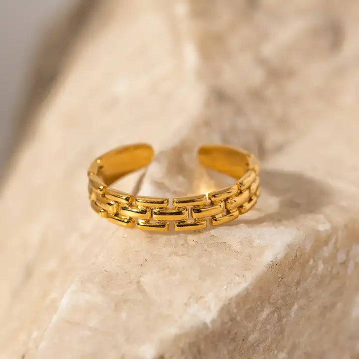 Woven Chain Ring