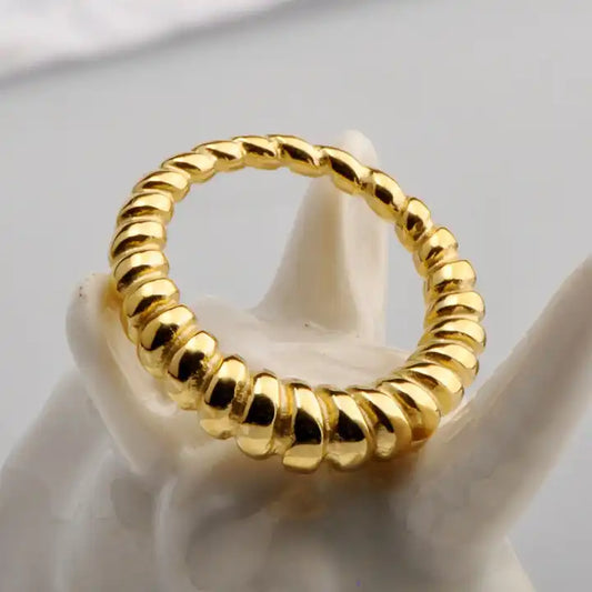 Twisted Rope Ring