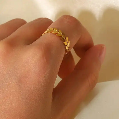 Olive Branch Ring