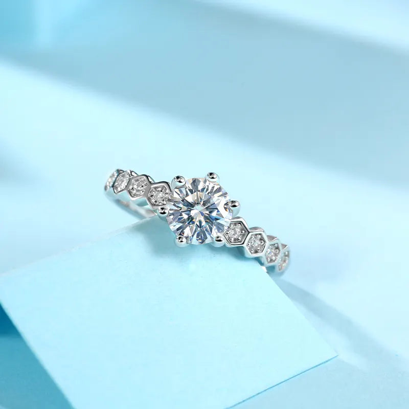 Bella Moissanite Ring