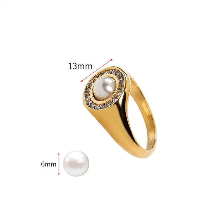 Vintage Pearl Ring