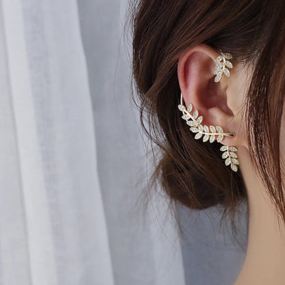 Trendy Long Clip Earrings